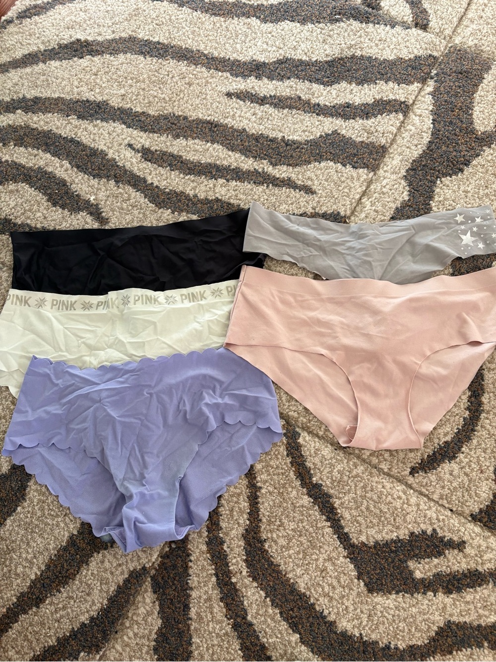 Used Victoria’s Secret underwear bundle lot of 5